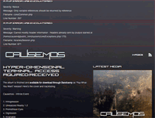 Tablet Screenshot of causemos-band.com